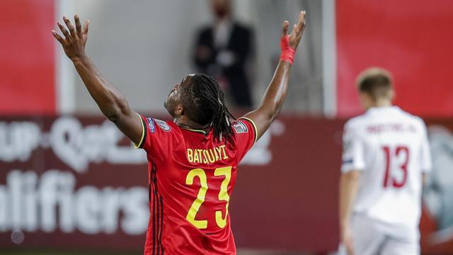 FOTO: Tanpa Romelu Lukaku, Belgia Lumat Belarusia 8-0 - Michy Batshuayi