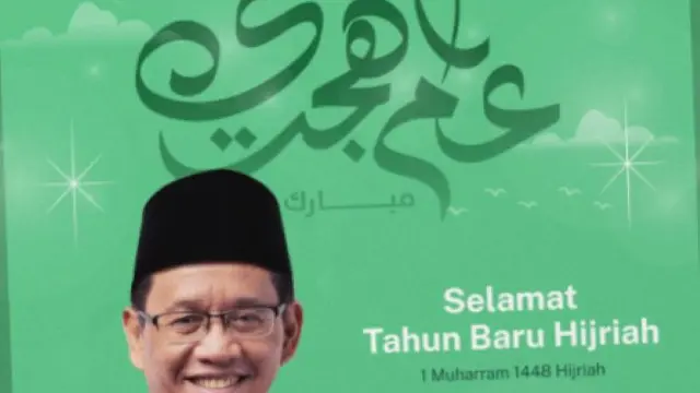Menkeu Purbaya Yudhi Sadewa mengucapkan Selamat Tahun Baru Islam, Selasa (16/6/2026). (Foto: instagram @menkeuri)