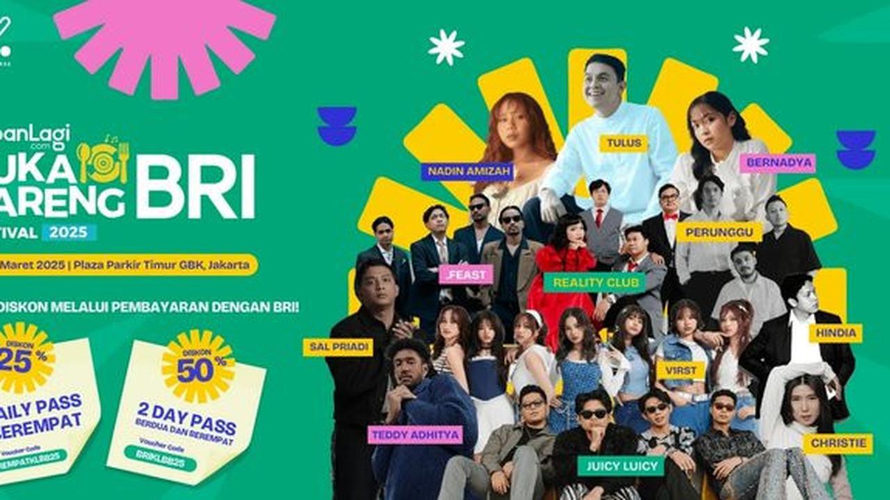 Panduan Pembelian Tiket KapanLagi Buka Bareng BRI Festival 2025