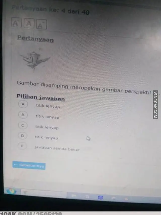 6 Soal Bergambar di Ulangan Ini Bikin Murid Bingung, Mikir Keras
