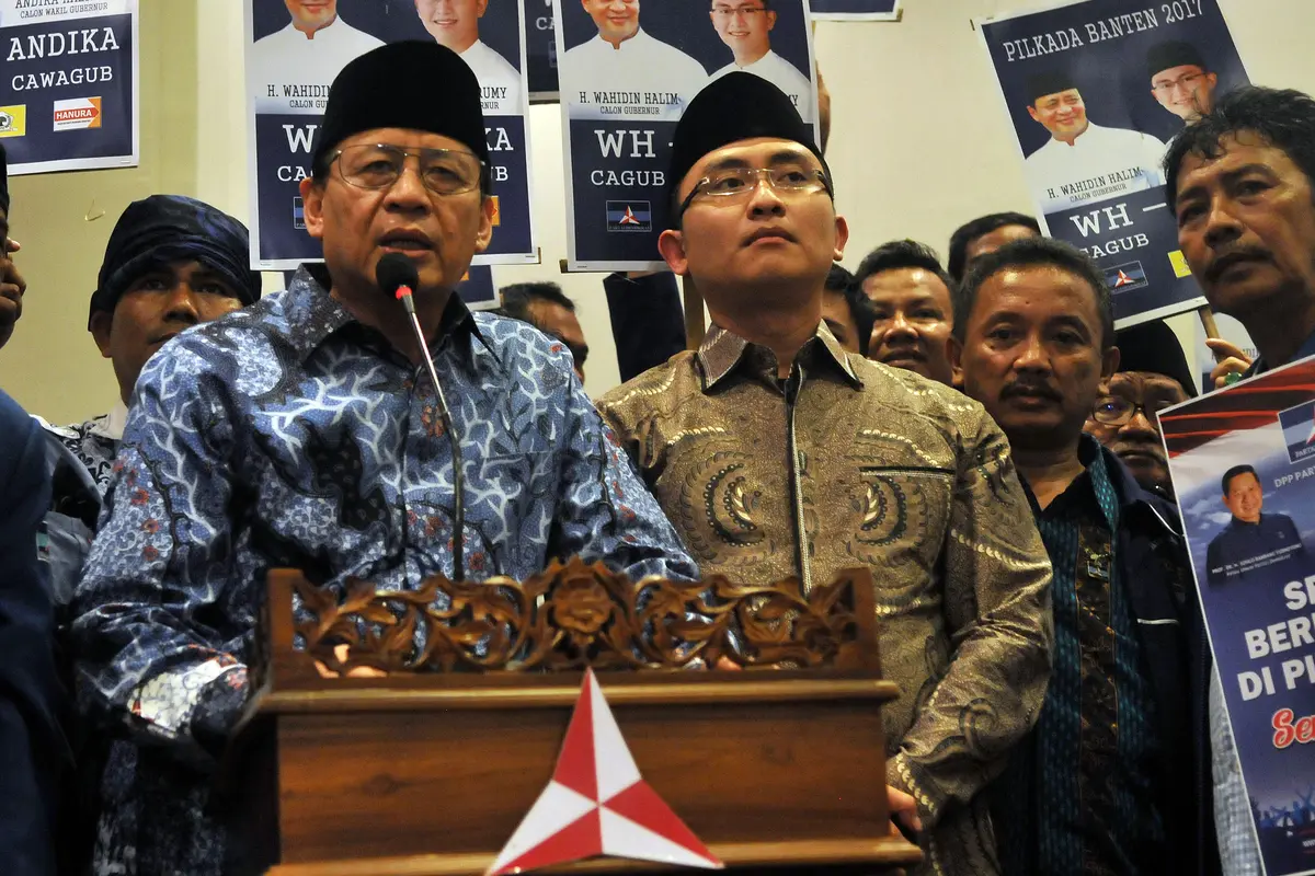 20160808- Partai Demokrat Usung Wahidin-Andika Maju di Pilgub Banten- Johan Tallo