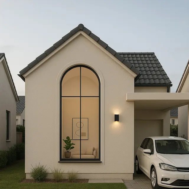 Desain Rumah Scandinavian Type 36(via GPT)