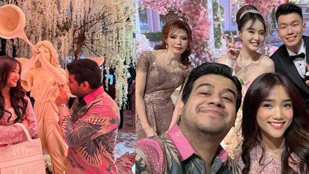 Fadil Jaidi dan Fuji Tampil Serasi di Pernikahan Vincent dan Vior, Curi Perhatian!