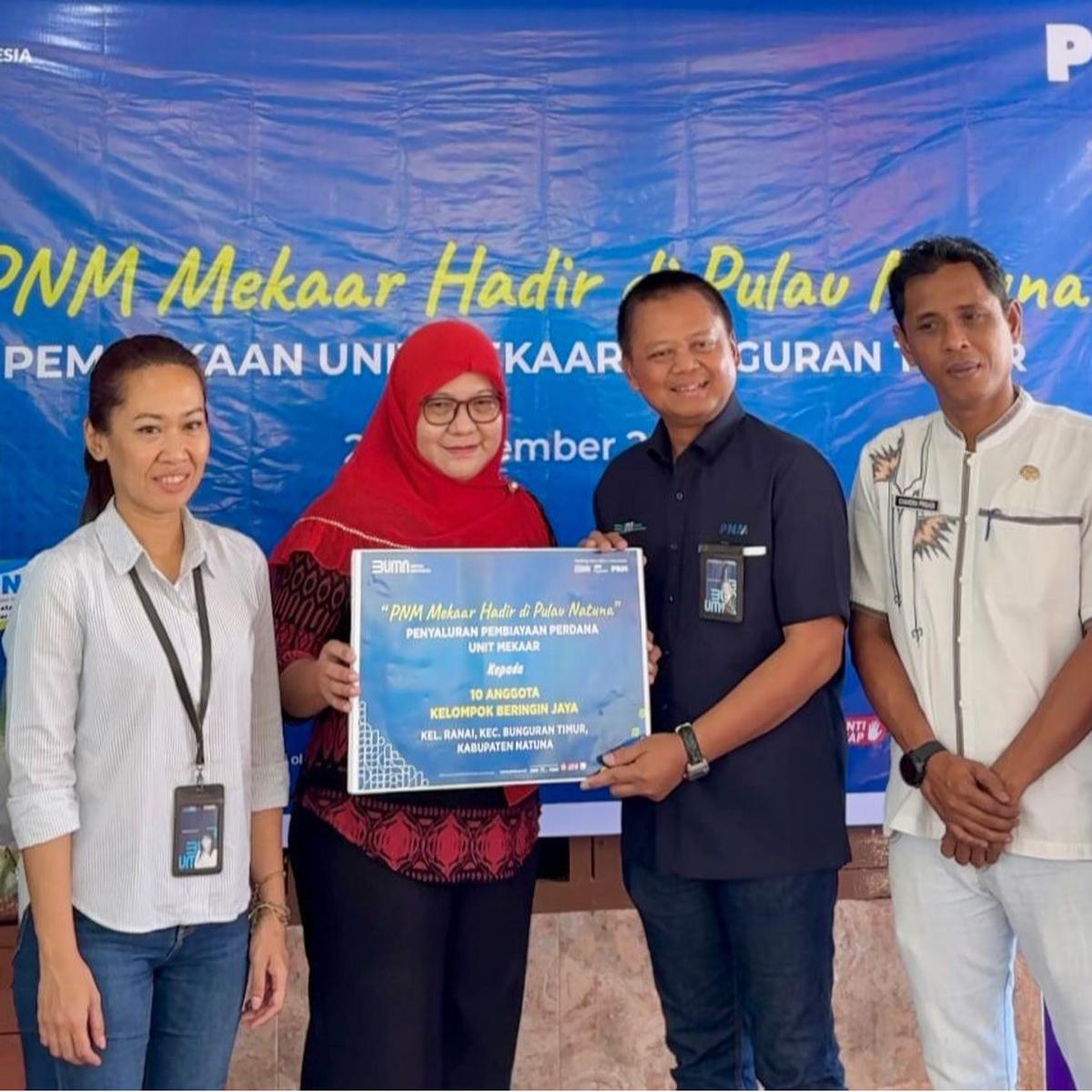 PNM Mekaar Hadir di Pulau Natuna