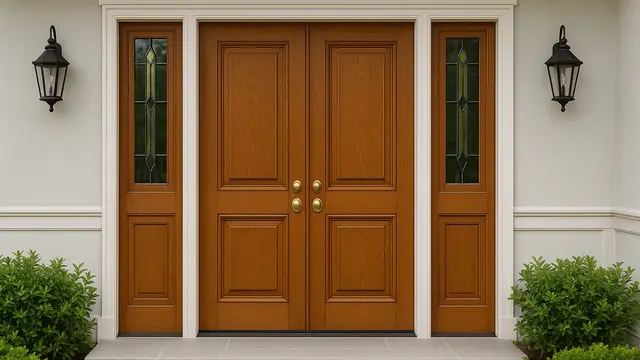 Inspirasi Model Pintu Kupu Tarung Kayu Jati