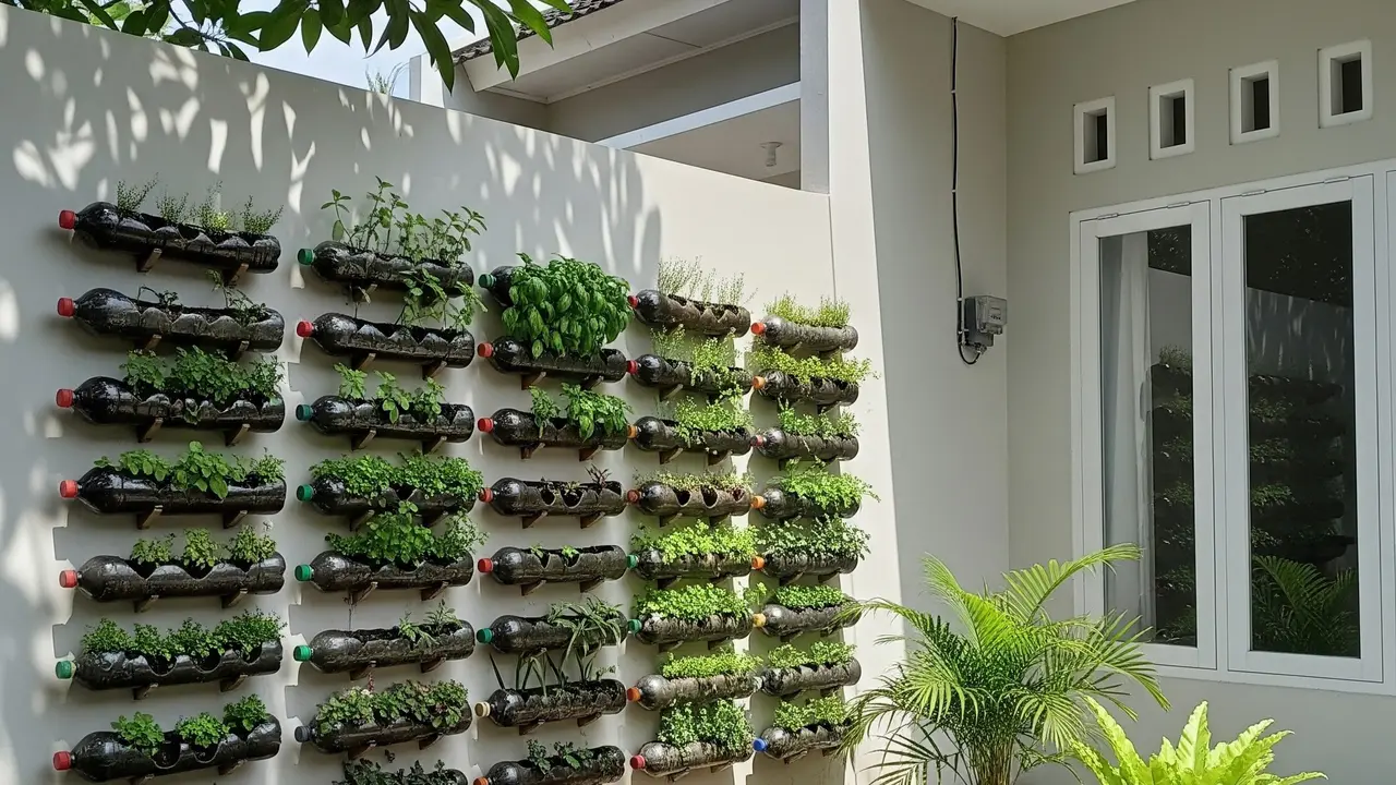 9 Transformasi Barang Bekas Jadi Kebun Cantik di Rumah