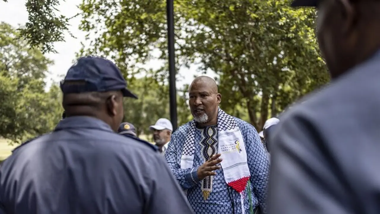 Zwelivelile Mandla Mandela, cucu Nelson Mandela yang merupakan mantan anggota parlemen Afrika Selatan. (AFP File)