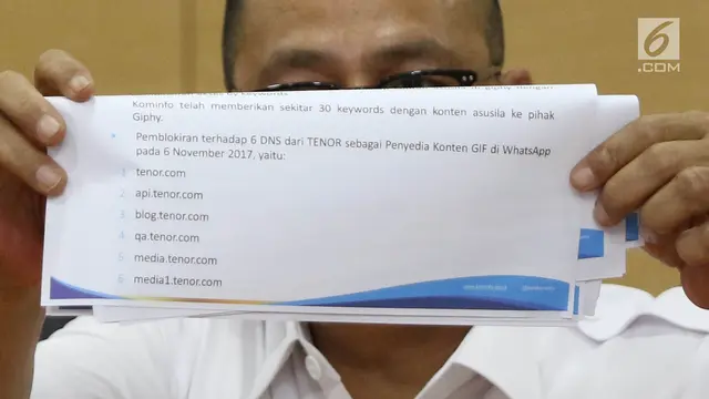 Kominfo akan Blokir WhatsApp jika tidak Tangani Konten Porno