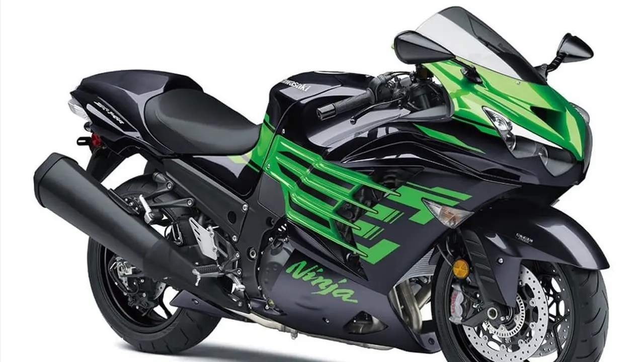 Kawasaki Ninja ZX-14R digadang-gadang sebagai menjadi pesaing berat Suzuki Hayabusa