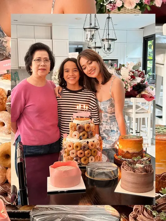 Selebrasi ulang tahun BCL tahun ini dirayakan bersama ibu dan putra tercinta, Noah [@bclsinclair]