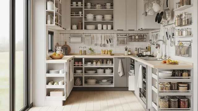Model Rumah Kecil Tapi Punya Dapur Luas Karena Penataan Vertikal