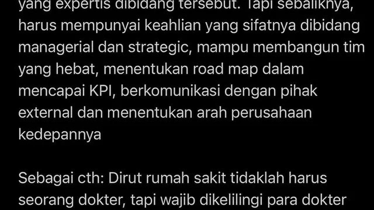 Ifan Seventeen Jawab Isu Tidak Tahu Diri Jadi Dirut PFN: Direktur Utama Rumah Sakit Tak Harus Dokter