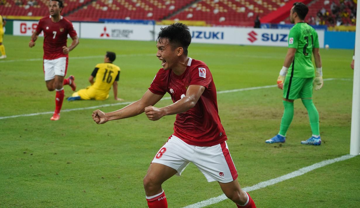 Witan Sulaeman. Pemain yang rela meninggalkan Lechia Gdansk ini total bermain selama 303 menit dalam 4 laga. Ia selalu menjadi starter dalam 4 laga tersebut, dua di antaranya bermain penuh. Total 2 gol dicetaknya masing-masing saat melawan Laos dan Malaysia. (affsuzukicup)