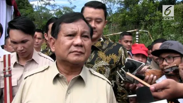 VIDEO: Prabowo Optimis Calon Gerindra Menang Di Pilkada