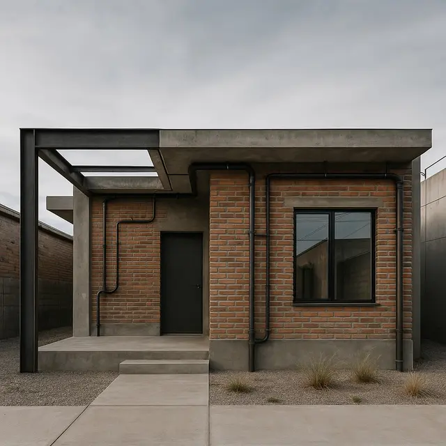 Rumah Minimalis 1 Lantai Terbaru 2025 (Image by ChatGPT)