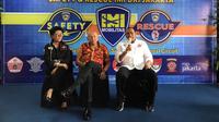 Ketua IMI DKI, Ananda Eko (kanan) saat membuka pelatihan untuk Team Safety dan Rescue (istimewa)