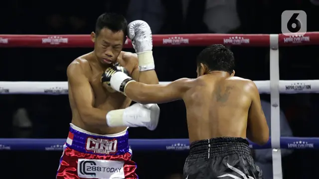 Daud Yordan Tumbangkan Perlawanan Petinju Thailand