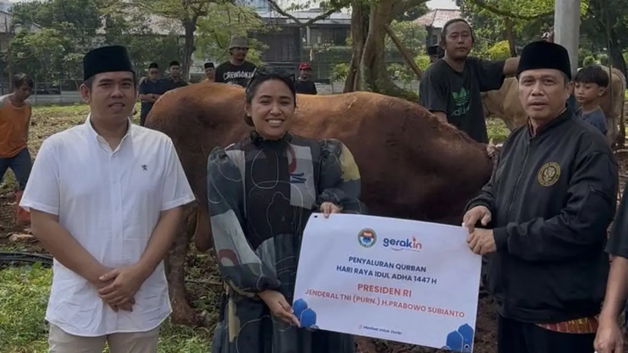 Pengurus Besar Ikatan Alumni Pergerakan Mahasiswa Islam Indonesia (PB IKA PMII) menerima bantuan sapi kurban dari Presiden Prabowo Subianto.
