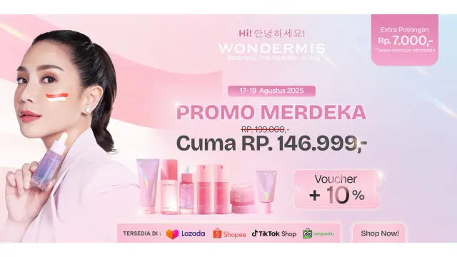 Wondermis Ramaikan BFF Festival 2025 dan BNI wondrX, Hadirkan Skincare Premium hingga Meet & Greet Nagita Slavina
