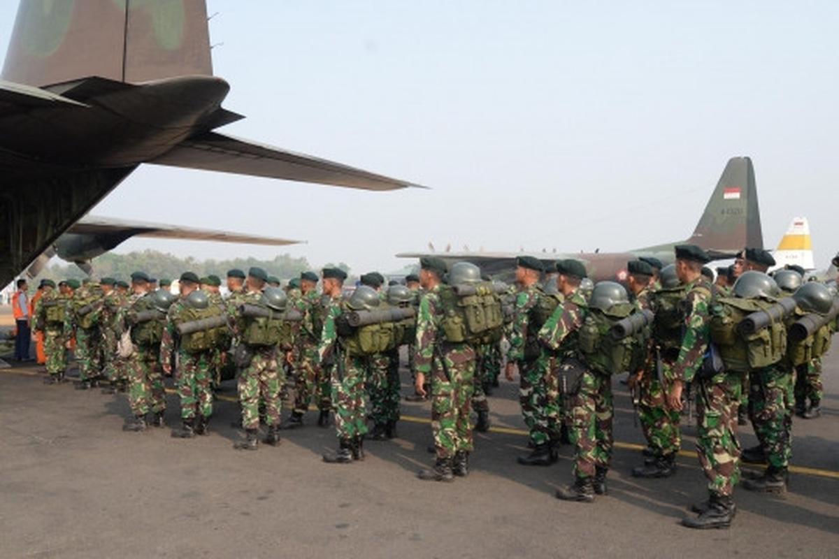 TNI kerahkan 1.000 prajurit atasi kebakaran hutan Riau