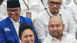 Siti Hediati Hariyadi (Titiek Soeharto) merupakan mantan istri dari Prabowo Subianto dan Didiet Hediprasetyo merupakan anak dari keduanya. (Liputan6.com/Angga Yuniar)