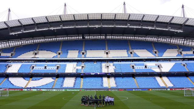 Foto: Momen Canda Tawa Penggawa Real Madrid saat Berlatih di Markas Manchester City Jelang Laga Leg Kedua Semifinal Liga Champions 2023