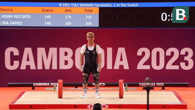 Angkat Besi Indonesia SEA Games 2023