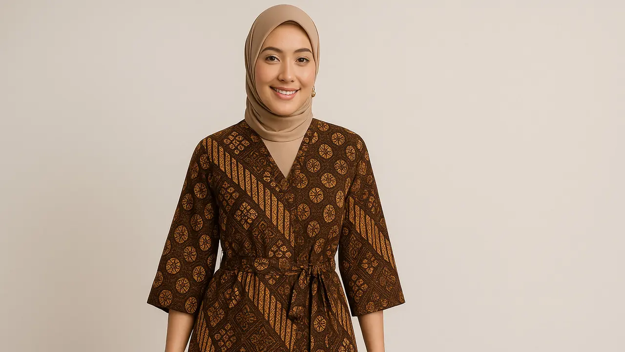 Tunik Batik Model Kimono Kekinian (Foto: ChatGPT)