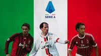Serie A - Paolo Maldini, Franco Baresi, Alessandro Nesta (Bola.com/Adreanus Titus)