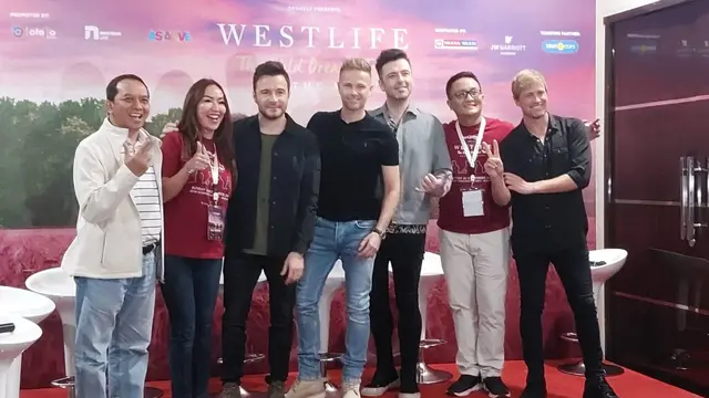 Fakta menarik Westlife konser di Surabaya