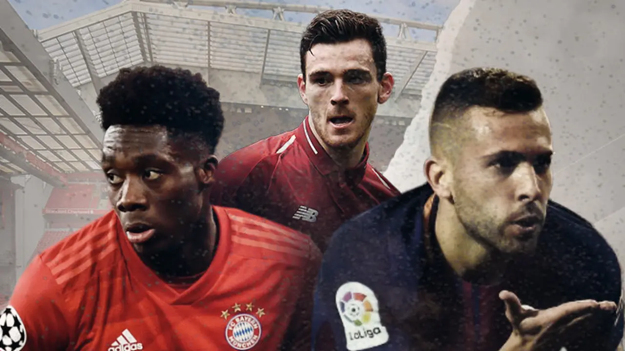 Alphonso Davies, Andrew Robertson dan Jordi Alba