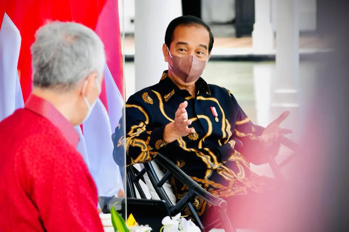FOTO: Presiden Jokowi Terima PM Lee di Bintan