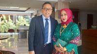 Zulkifli Hasan mendoakan semoga rangkaian acara Akad Nikah sampai Resepsi Kahiyang-Bobby berjalan lancar.