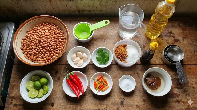 Bumbu Kacang Siomay (Foto: Gemini AI)