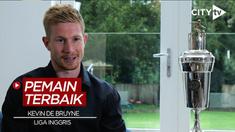 Berita Video Kevin De Bruyne Jadi Pesepak Bola Pertama Manchester City yang Raih Gelar Pemain Terbaik Liga Inggris