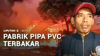 Pabrik Pipa PVC Terbakar