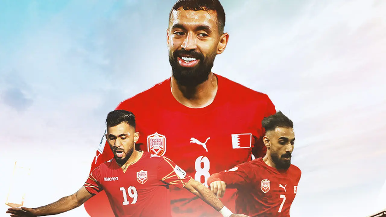 Ilustrasi - 3 pemain Bahrain yang wajib diteropong maksimal: Kamil Al Aswad, Ali Madan, Mohamed Marhoon
