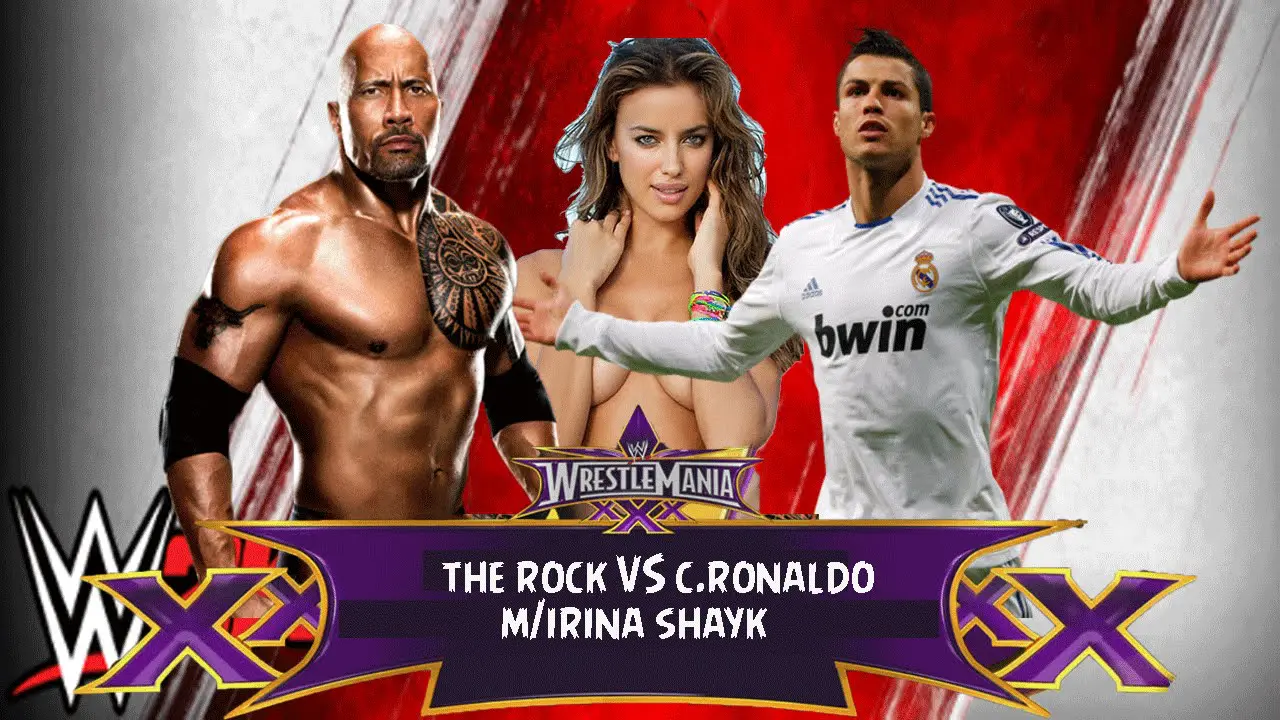 Ronaldo vs The Rock