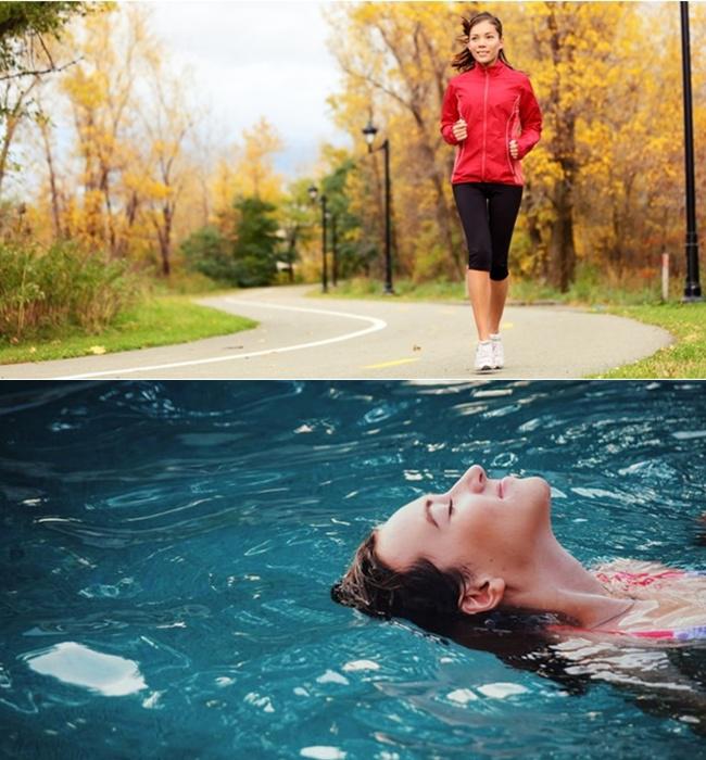 Lari dan renang merupakan olahraga yang sama-sama baiknya | Copyright Thinkstockphotos.com