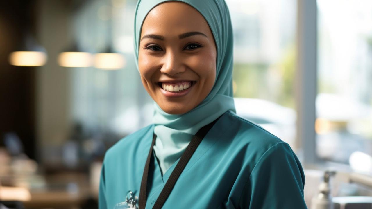 7 Rekomendasi Baju Kantor Berjilbab Blus Lengan Panjang, Bikin Gaya Makin Uptodate
