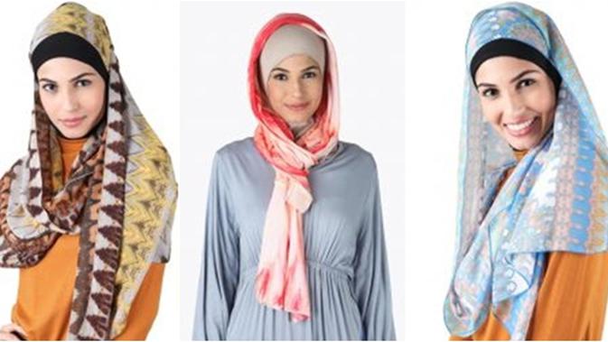 10 Pashmina Cantik Harga  di Bawah  100  Ribu  Fashion 