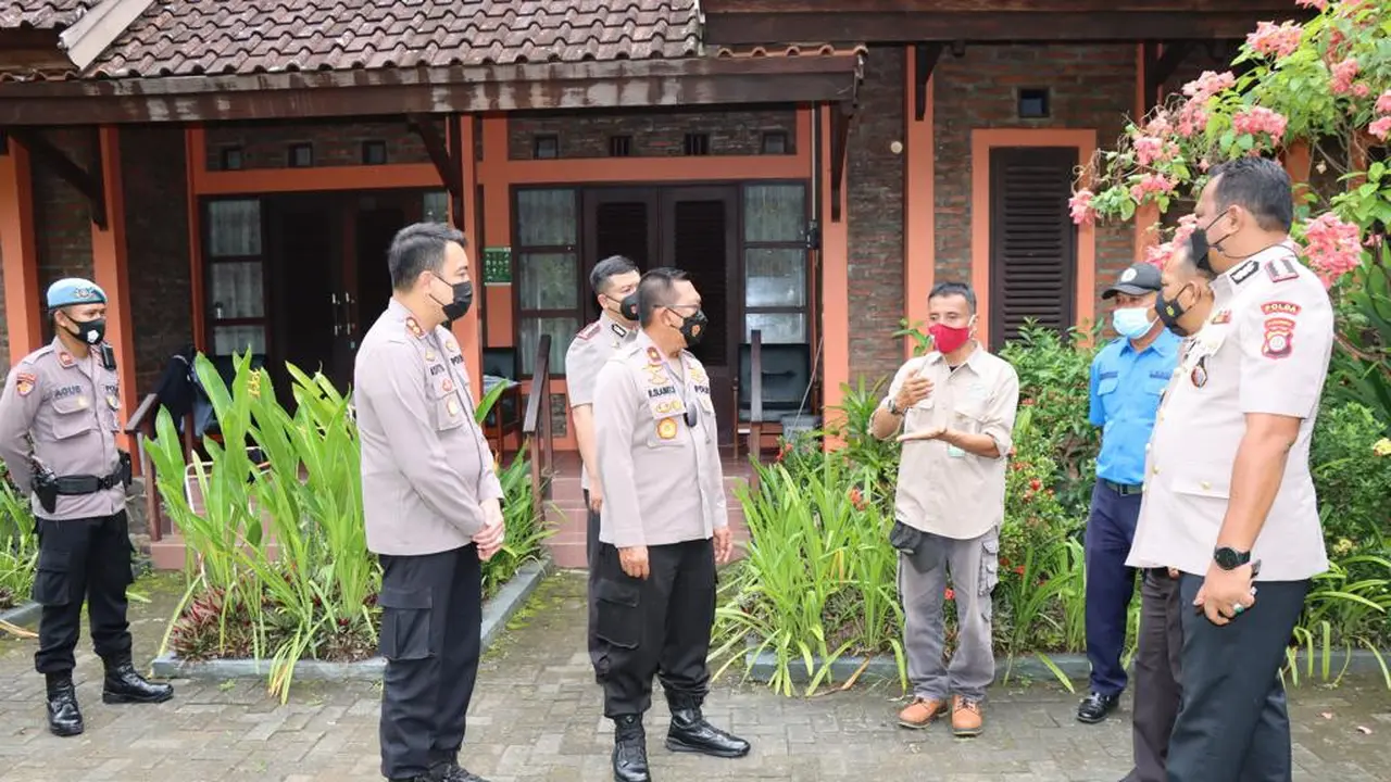 Wakapolda DIY bersama Kaporles Gunungkidul