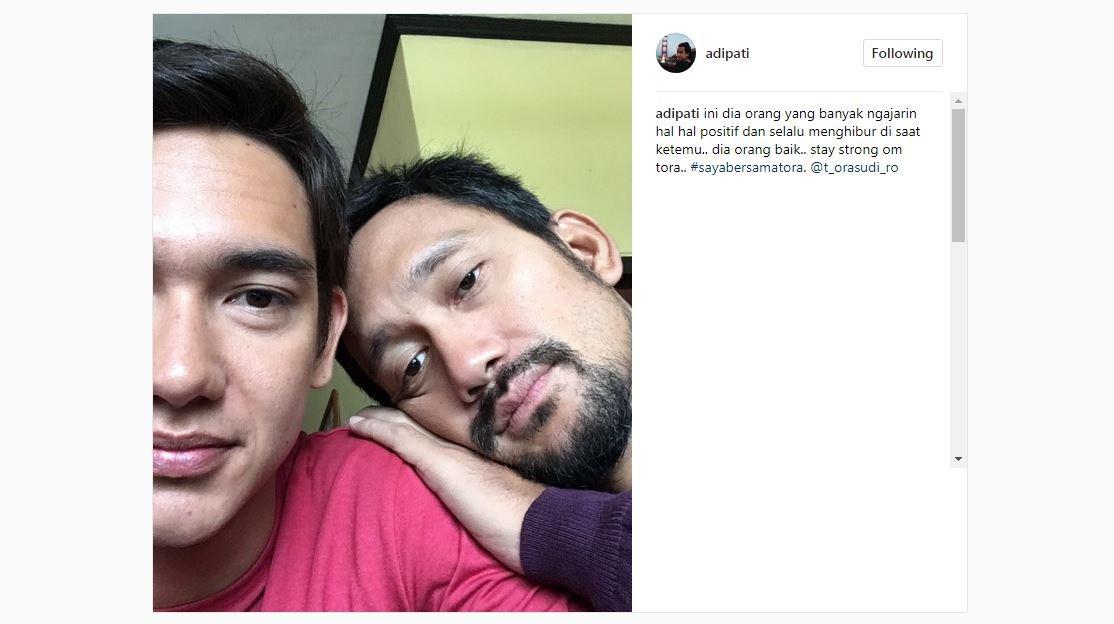 Adipati Dolken dan Tora Sudiro.