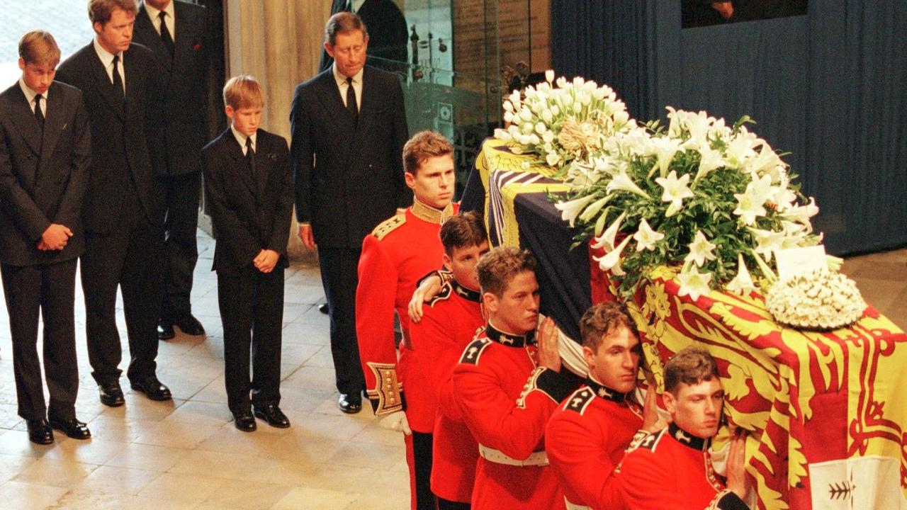 Pangeran William, Harry, Earl Spencer, dan Pangeran Charles