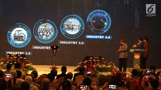 Jokowi Luncurkan Roadmap Revolusi Industri 4.0