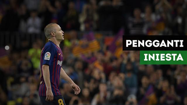 Siapakah yang pantas menggantikan posisi Iniesta yang meninggalkan Barcelona?