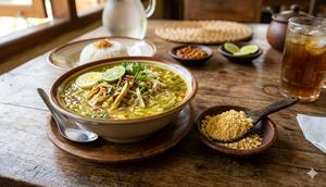 Koya Soto Lamongan (Foto: Gemini AI)