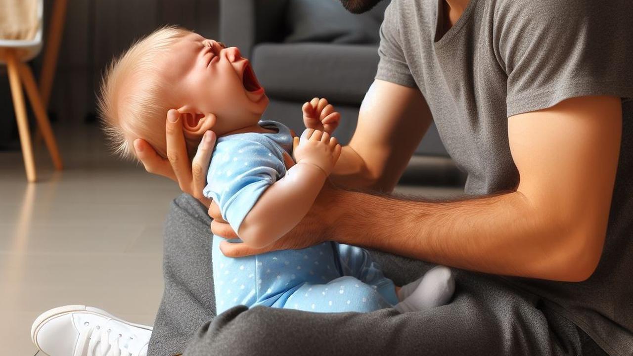 Ilustrasi Bayi Menangis