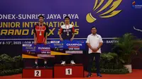 Yonex Sunrise Jaya Raya Junior International Grand Prix 2025: Rebut 4 Gelar, Tuan Rumah Jadi Juara Umum