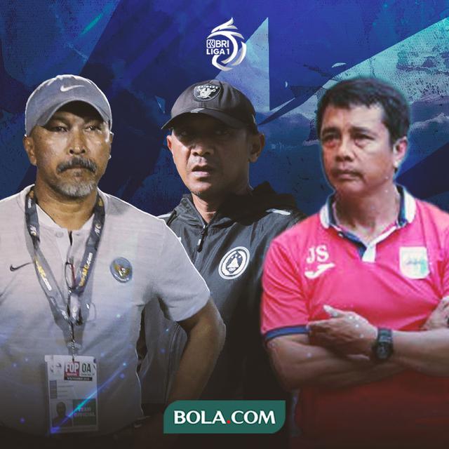 Liga 1 - Cover pelatih lokal yang layak berkiprah di Liga 1: Fakhri Husaini, I Putu Gede, Jafri Sastra